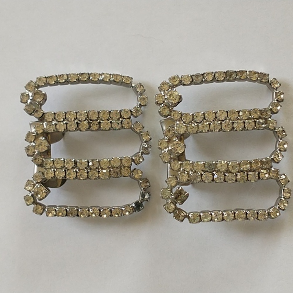 shoe clips Vintage 3 oval
